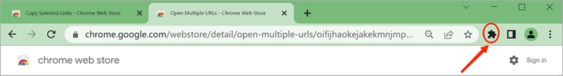 How to Copy & Open Multilinks in One Click on Google Chrome 