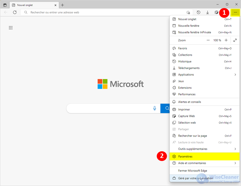 Synchronisation de Microsoft Edge