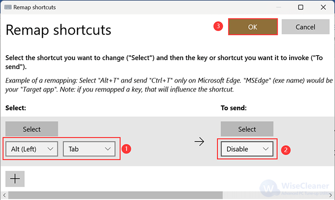 Disable the Alt + Tab Shortcut in PowerToys 