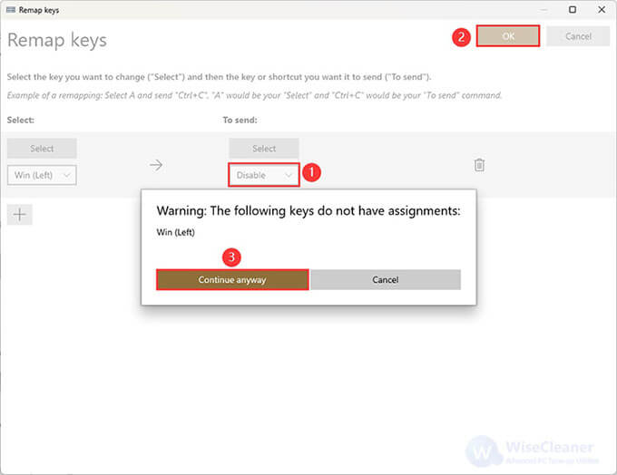 Disable Windows key in PowerToys